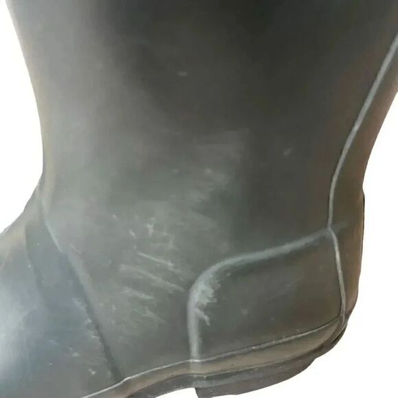 BRITISH HUNTER WELLIES  Vintage Children's Classic English Hunter Sz  SZ 12 - Picture 2 of 12